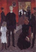 Max Beckmann Small Death Scene oil painting